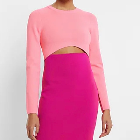 Express Body Contour Dress - Picture 2 of 6